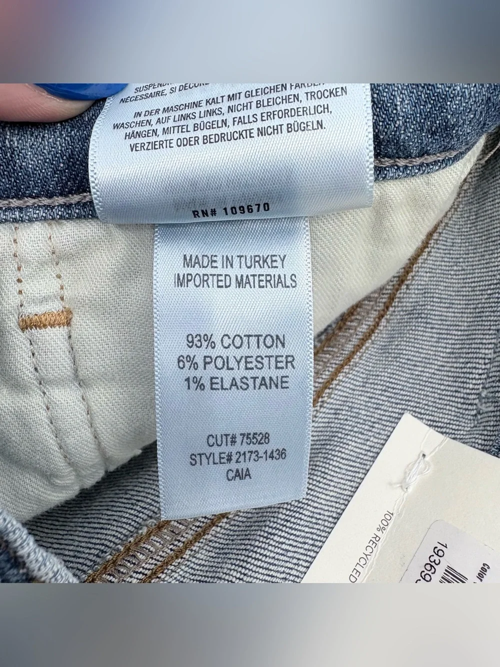 Citizens of Humanity Caia Straight Jeans NWT